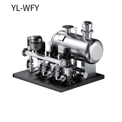 Sense equips de subministrament d'aigua a pressió negativa